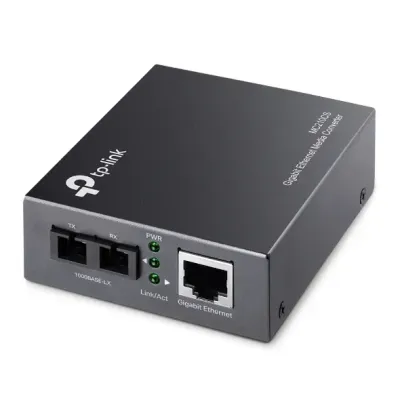 TP-LINK MC210CS Convertidor de Medios Monomodo Gigabit TP-LINK MC210CS Convertidor de Medios Monomodo Gigabit