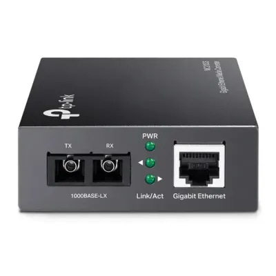 TP-LINK MC210CS Convertidor de Medios Monomodo Gigabit TP-LINK MC210CS Convertidor de Medios Monomodo Gigabit