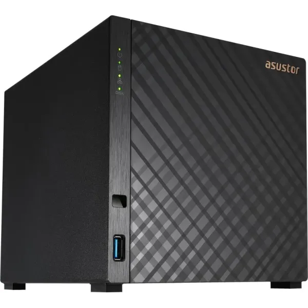 Asustor AS1104T Servidor NAS con 4 Bahias - CPU Realtek RTD1296 Quad Core 1.4Ghz 1GB RAM