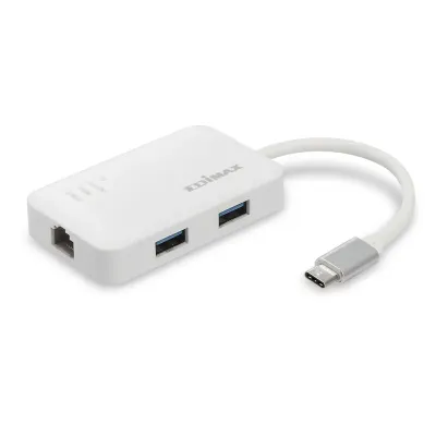 Edimax EU-4308 Adaptador USB-C a 3x USB 3.0 1x RJ-45 Gigabit Edimax EU-4308 Adaptador USB-C a 3x USB 3.0 1x RJ-45 Gigabit