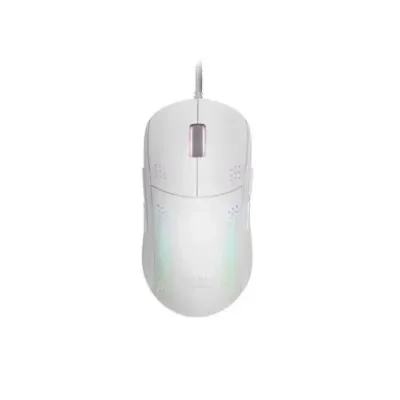 Mars Gaming MMPROW Ratón Gaming RGB 32000 DPI Blanco