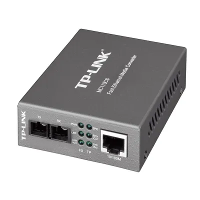 Tp-link mc110cs conversor medios mono modo 10/100m