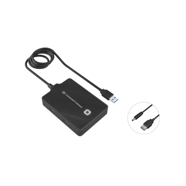 Conceptronic HUBBIES11B HUB 4 Puertos USB 3.0