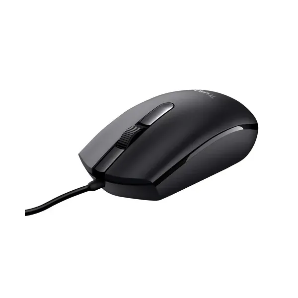 Mouse Trust Basi Usb 3 Botones Y Rueda De Desplazamiento 1200dpi 24271