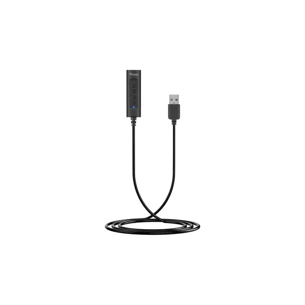 Adaptador Usb Equip Life A Jack 3.5" Hembra A Usb Con Control De Volument Y Mute