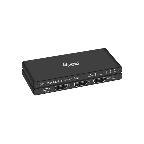 Splitter Hdmi 2.0 Ultraslim 2 Puertos Equip