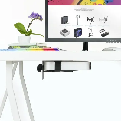 TooQ TCCH0001-B Soporte Metálico para Mini PC TooQ TCCH0001-B Soporte Metálico para Mini PC