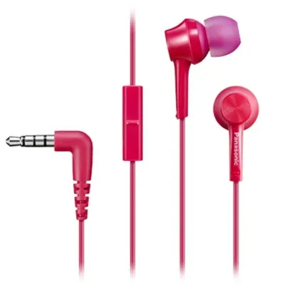 Panasonic RP-TCM105 Auriculares con Micrófono Jack 3.5mm Rosas Panasonic RP-TCM105 Auriculares con Micrófono Jack 3.5mm Rosas