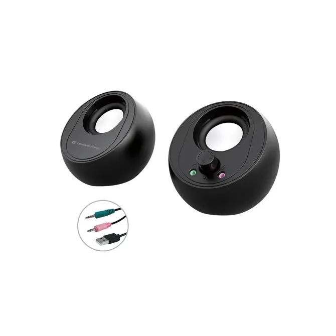 Conceptronic BJORN01B Altavoces Bluetooth Negros