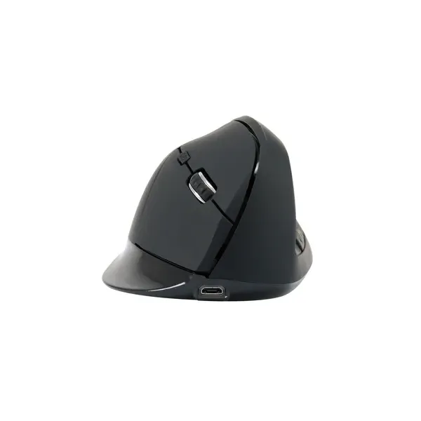 Mouse Conceptronic Bluetooh Lorcan03 5.2 Ergonomico 6 Botones 1600dpi Bateria Recargable Color Negro
