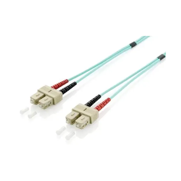 Equip 255326 Cable de fibra óptica e InfiniBand 10 m SC Turquesa
