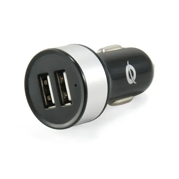 Cargador De Coche Conceptronic 5v 2xusb Para Coche 12/24v C05-219