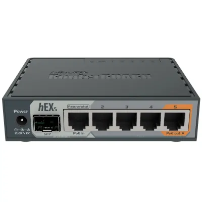 MikroTik RB760iGS hEX S Router 5 Puertos Gigabit + 1 SFP MikroTik RB760iGS hEX S Router 5 Puertos Gigabit + 1 SFP