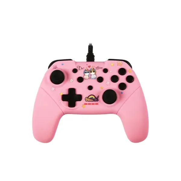 Konix Unik Be Love Gamepad para Nintendo Switch/PC Rosa