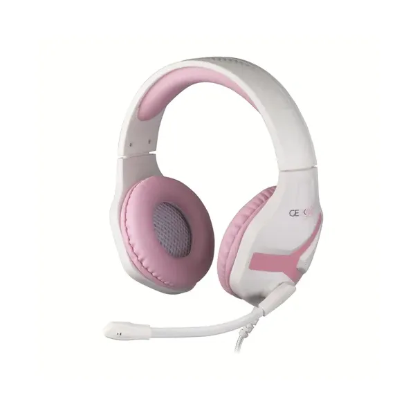 Headset Konix Geek Girl Crystal 40mm Neodimio Micro Flexible Compatible Con Pc / Smartphone / Tablet Kx-gg-gh-crystal