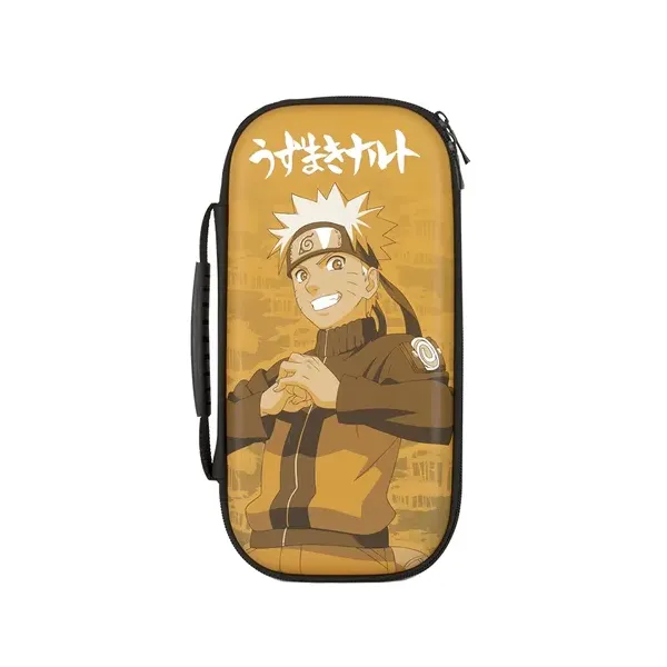 Funda Konix Switch Naruto Compatible Con Switch Y Version Lite Red Almacenaje 8 Cartuchos Kx-bp-nar-naru