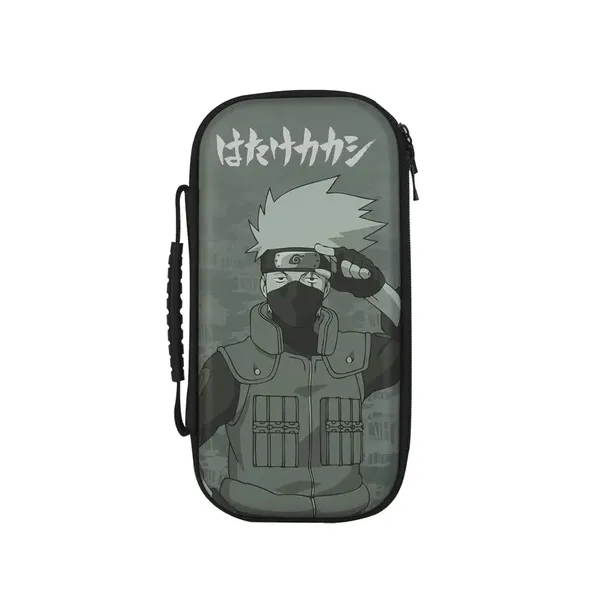 Funda Konix Switch Naruto Kakashi Compatible Con Switch Y Version Lite Red Almacenaje 8 Cartuchos Kx-bp-nar-kksh