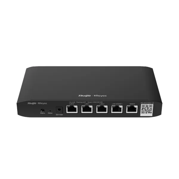Reyee cloud managed router 5xgbe 2xwan 600mbps