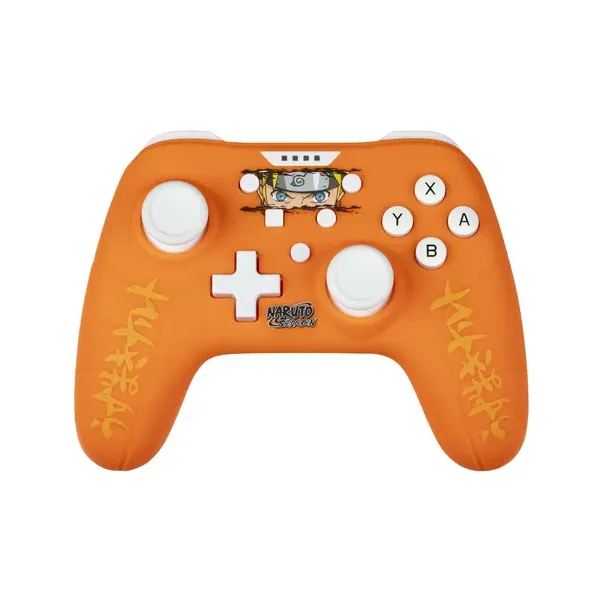 Gamepad Konix Switch Naruto Cable 3m Compatible Con Pc Color Naranja Kx-nar-sw-pad-ora
