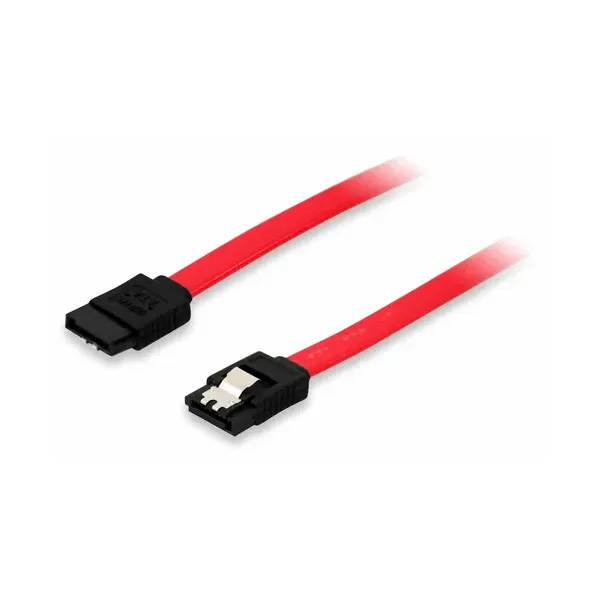 Equip Cable SATA Con Clip de Seguridad 7 Pin Macho/Macho 50cm