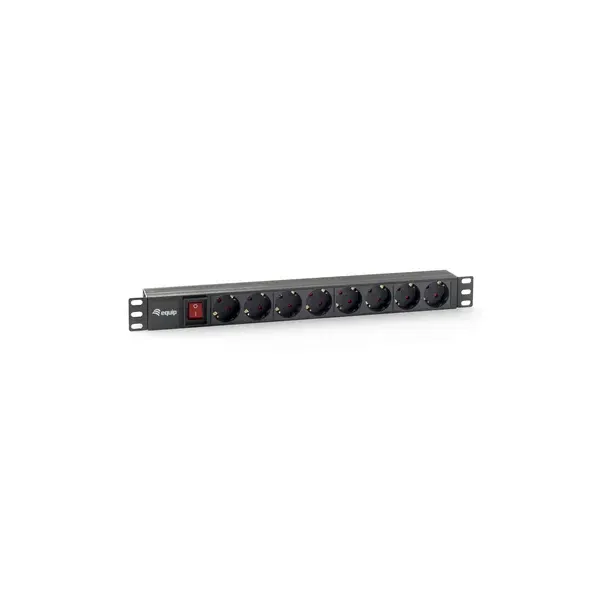 Equip Regleta 8 Tomas para Rack 19" 1U