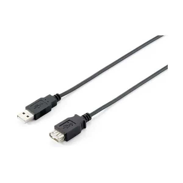 Equip Cable USB 2.0 AM/AH Alargador Macho/Hembra 1.8m