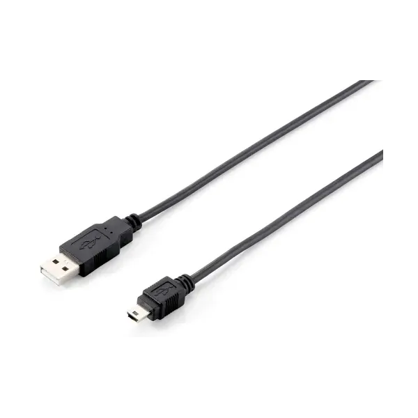 Equip Cable USB 2.0 a Mini USB M/M 1.8m Negro
