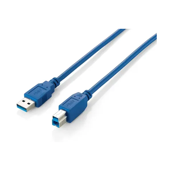 Equip Cable USB3.0 AM/BM 1.8m Azul