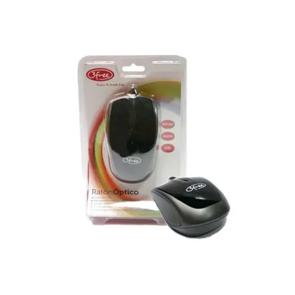 Mouse 3free Mcn301 Color Negro