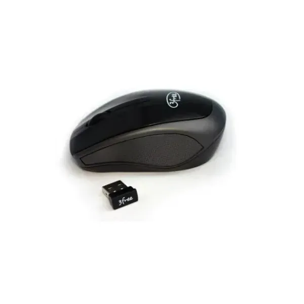 Mouse 3free Wireless Mcw401 Receptor Nano Negro