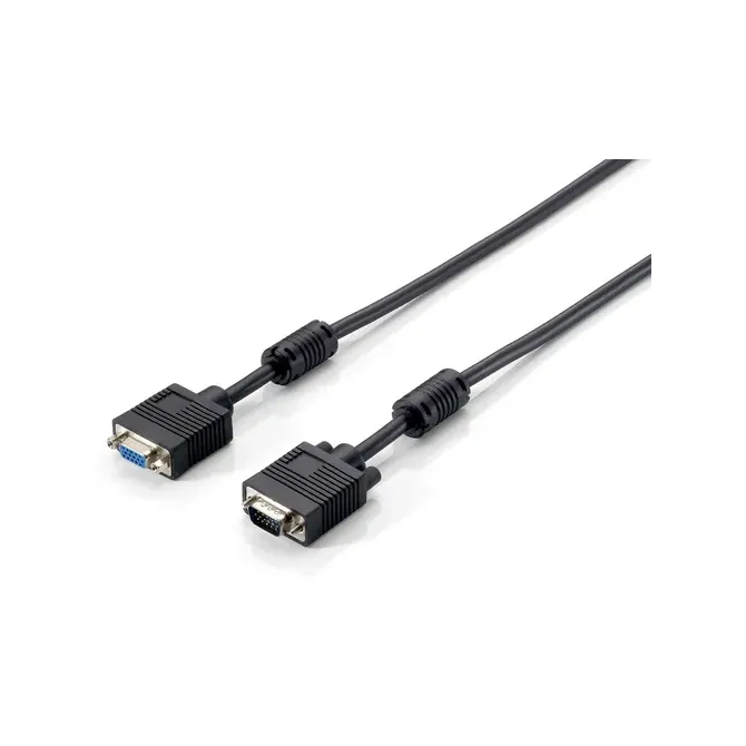 Cable Alargo Svga Equip 3coax Macho - Hembra 15m Con Ferritas