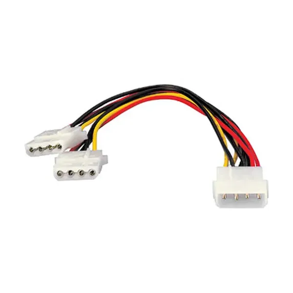 Equip Cable Duplicador Molex 4 Pin a 2x 4 Pin Macho/Hembra