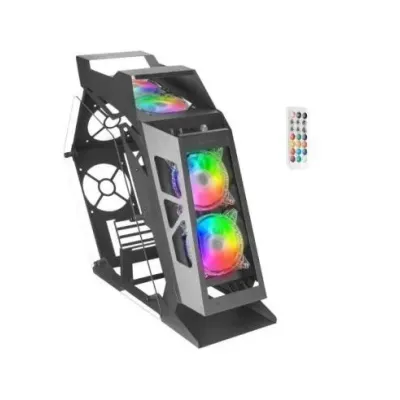 Mars Gaming MC61 Cristal Templado USB 3.2 Negra