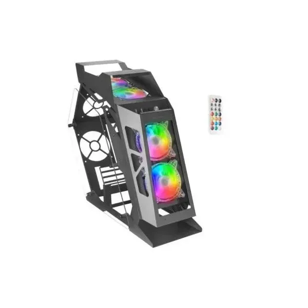 Mars Gaming MC61 Cristal Templado USB 3.2 Negra