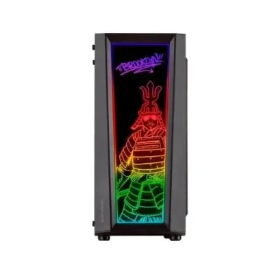 Mars Gaming MC-ART FRGB Cristal Templado USB 3.0 Negra