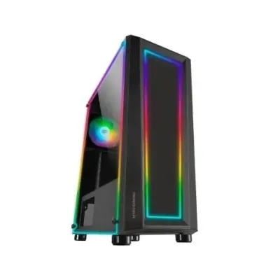 Mars Gaming MC-ART FRGB Cristal Templado USB 3.0 Negra