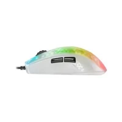 Mars Gaming MMRW Ratón Gaming RGB Chroma 12800 DPI Blanco