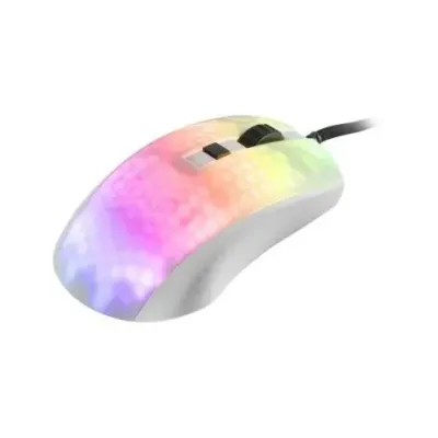 Mars Gaming MMRW Ratón Gaming RGB Chroma 12800 DPI Blanco