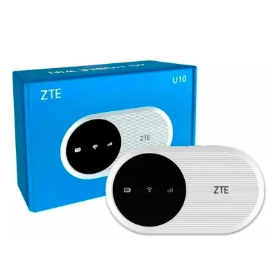 Zte u10n router móvil lte 4g wifi6 sim blanco Zte u10n router móvil lte 4g wifi6 sim blanco