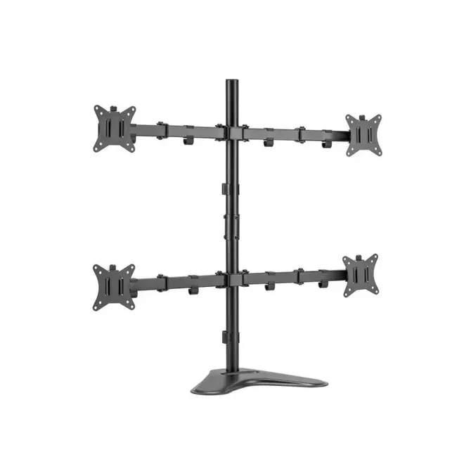 Equip 650127 Soporte de Sobremesa Doble Brazo para 4