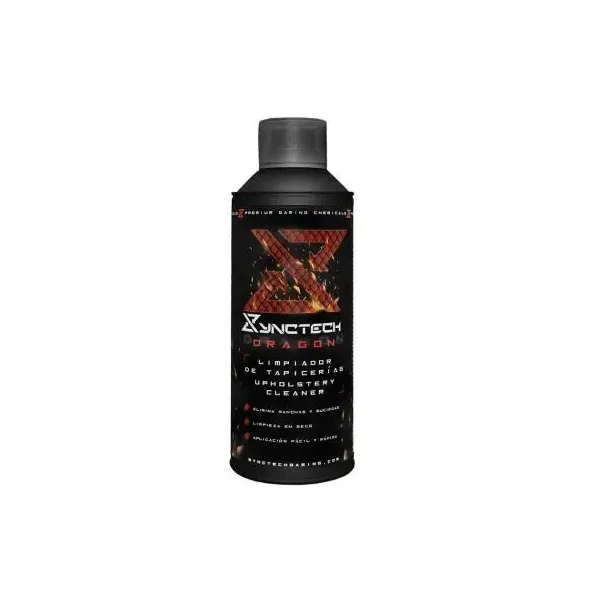 Synctech Espuma Activa Dragon Spray 400ml Para Tapicerias Limpieza En Seco Agradable Olor No Contiene Amoniaco 8002s0020