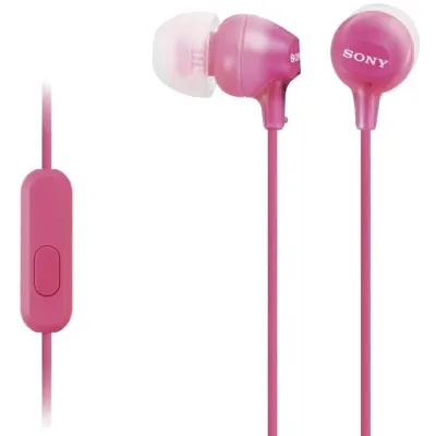 Sony MDR-EX15AP Auriculares con Micrófono Rosa Sony MDR-EX15AP Auriculares con Micrófono Rosa