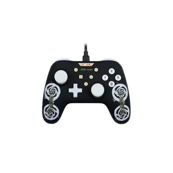Gamepad Konix Switch Jujutsu Kaisen Cable 3m Compatible Con Pc Color Negro Kx-juju-sw-pad-bla