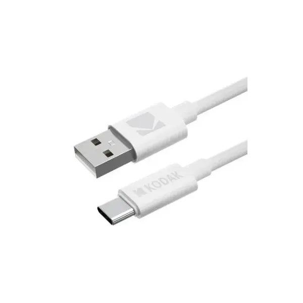 Kodak Cable USB a USB-C 1m Blanco
