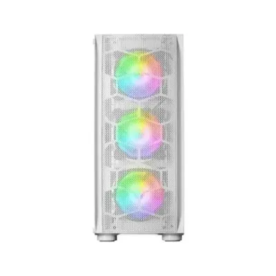 Mars Gaming MC-KX ARGB Cristal Templado USB 3.0 Blanca