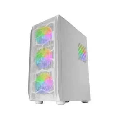 Mars Gaming MC-KX ARGB Cristal Templado USB 3.0 Blanca