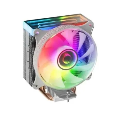 Mars Gaming MCPU-VR Doble ARGB Ventilador CPU 120mm Blanco