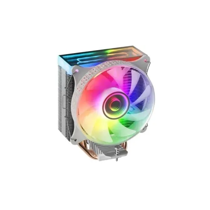 Mars Gaming MCPU-VR Doble ARGB Ventilador CPU 120mm Blanco