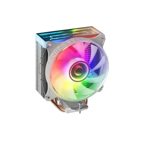 Mars Gaming MCPU-VR Doble ARGB Ventilador CPU 120mm Blanco
