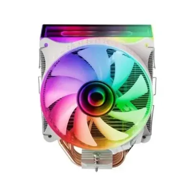 Mars Gaming MCPU-VR Doble ARGB Ventilador CPU 120mm Blanco